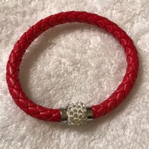 Sparkle red bracelet